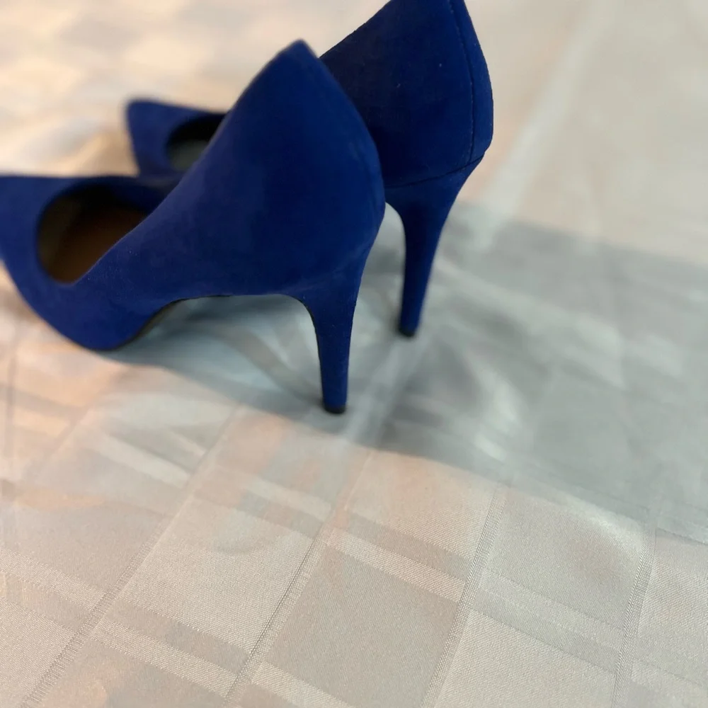 Christian Siriano Royal Blue Heels – Size 7.5– Excellent Condition - Picture 5 of 11